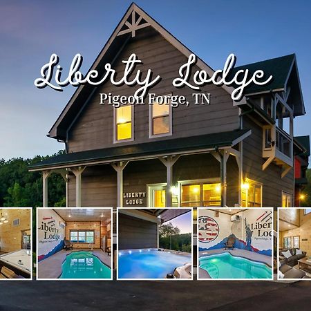 Liberty Lodge - Family Getaway With Pool, Hot Tub, Arcade & Dogs พิเจนฟอร์จ ภายนอก รูปภาพ