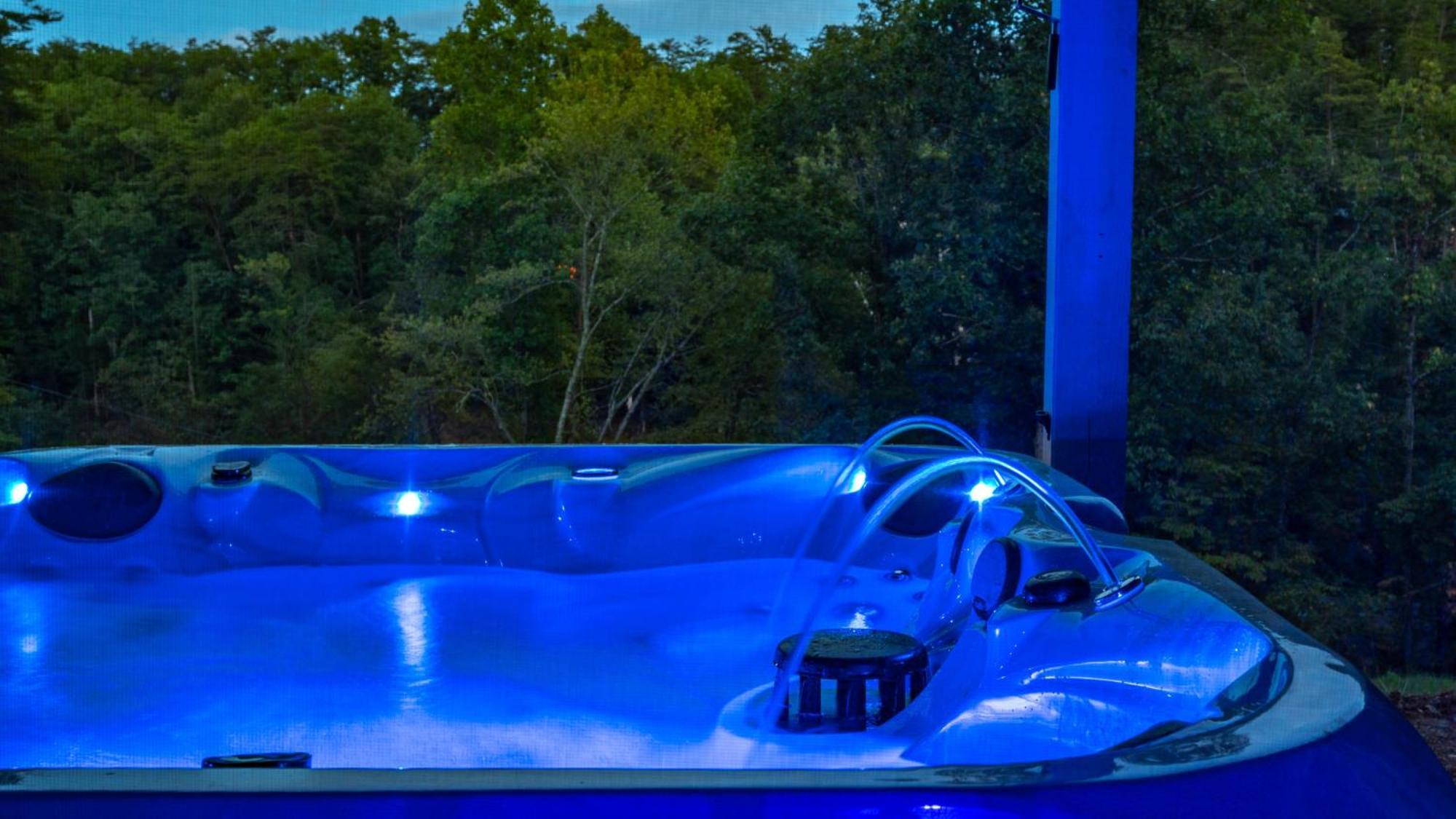 Liberty Lodge - Family Getaway With Pool, Hot Tub, Arcade & Dogs พิเจนฟอร์จ ภายนอก รูปภาพ
