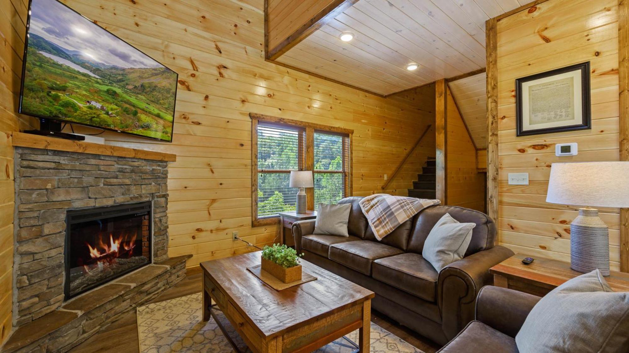 Liberty Lodge - Family Getaway With Pool, Hot Tub, Arcade & Dogs พิเจนฟอร์จ ภายนอก รูปภาพ