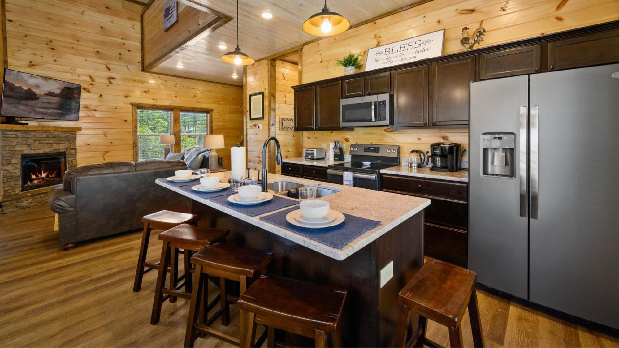 Liberty Lodge - Family Getaway With Pool, Hot Tub, Arcade & Dogs พิเจนฟอร์จ ภายนอก รูปภาพ